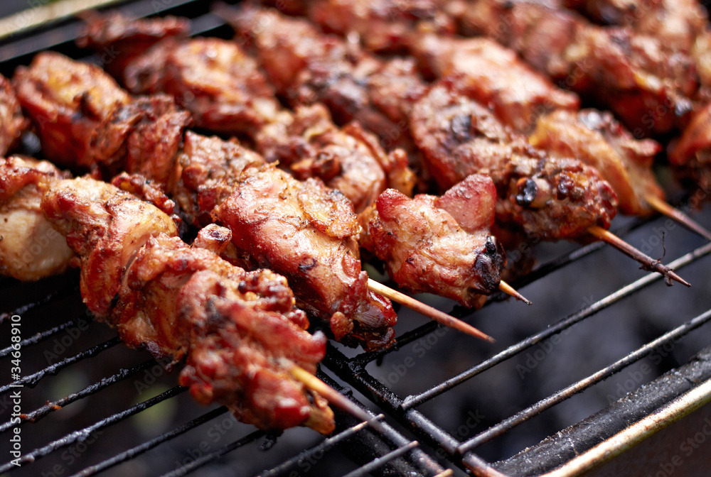 grilled meat