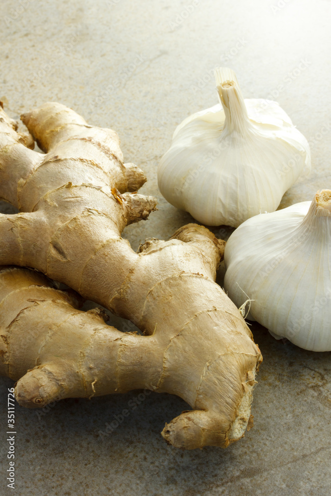 Ginger and garlic