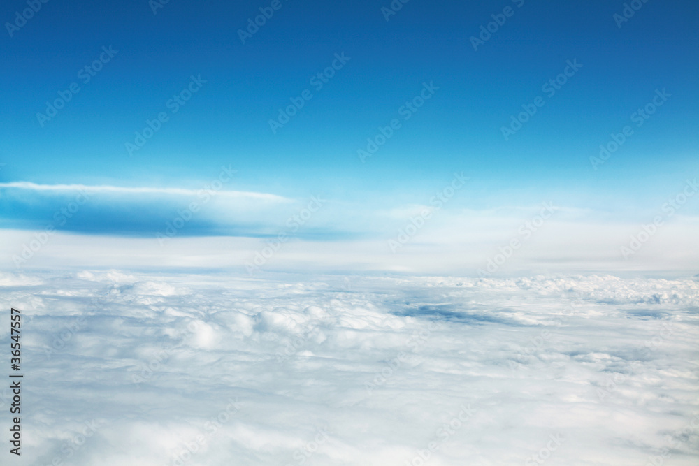 雲の上の空