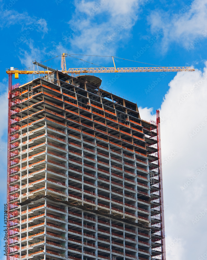 New Building Under Construction