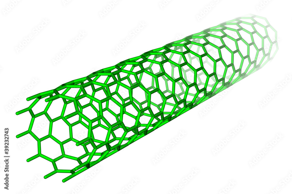 碳纳米管棒模型