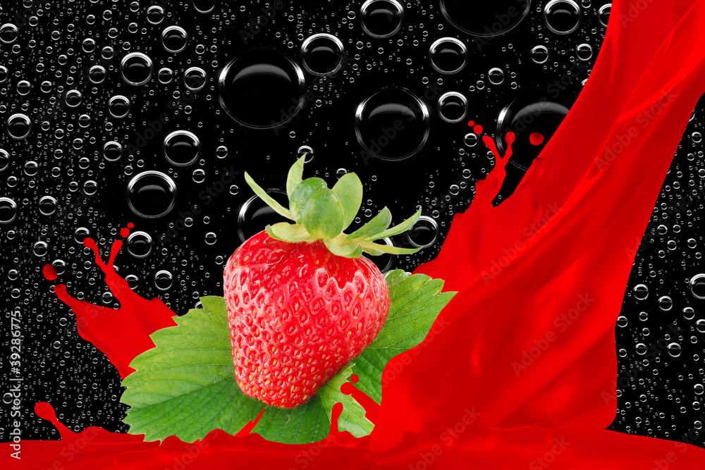 Strawberry juice