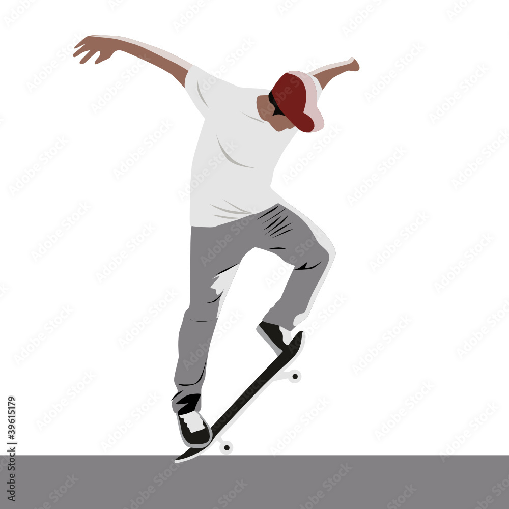 Skateboarder