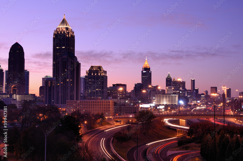 Downtown Atlanta Skyline