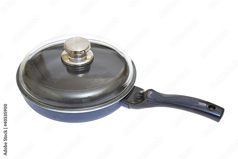 frying pan isolated on white background