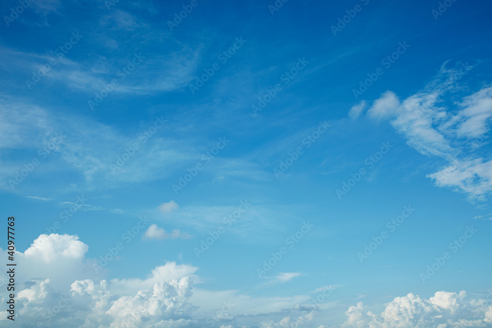 青空と雲