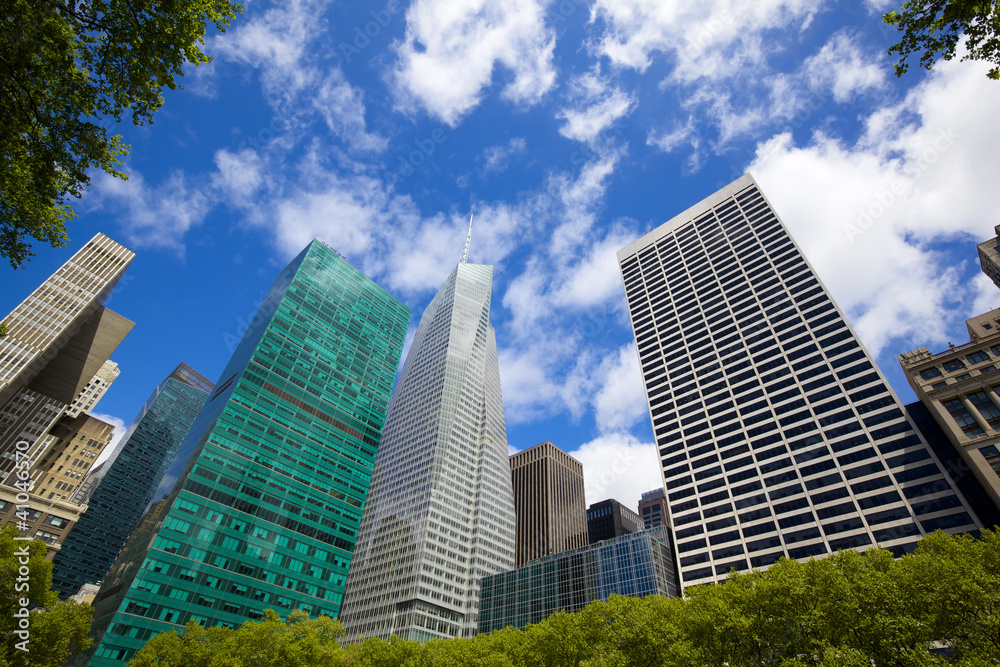 Bryant Park Skyscrapers, New York