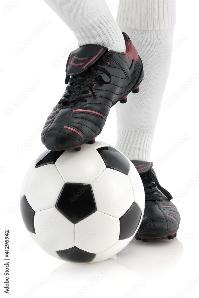 Fußball Pose