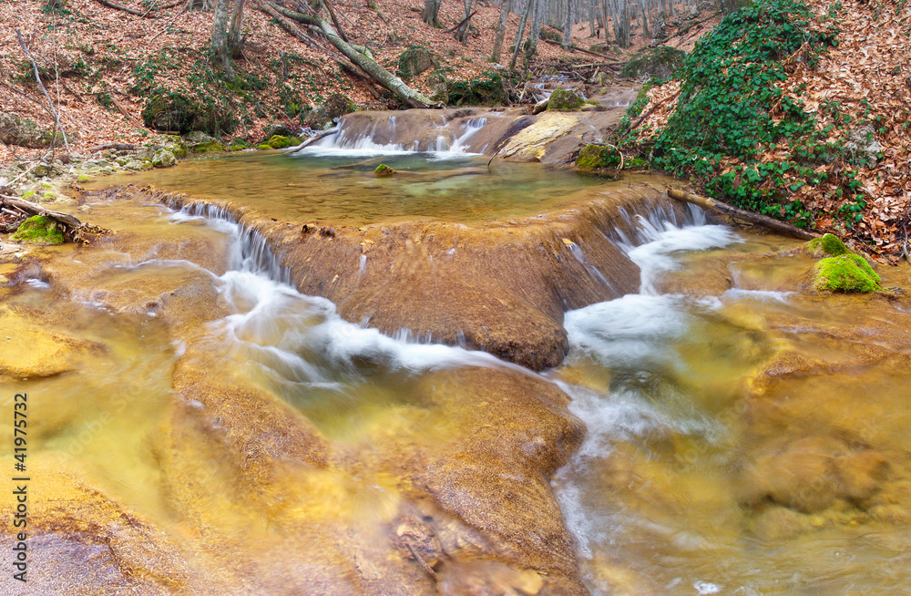 Cascade and river