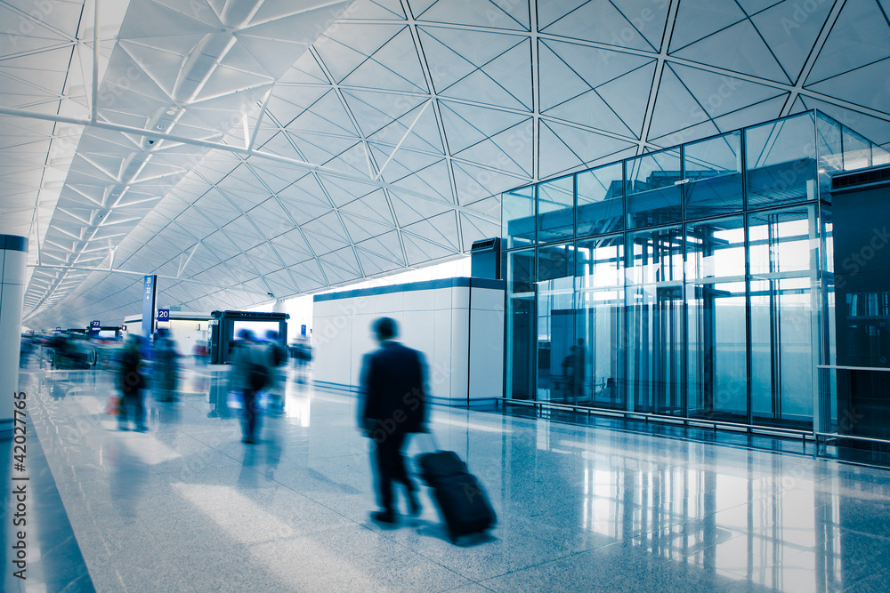 passenger in the airport