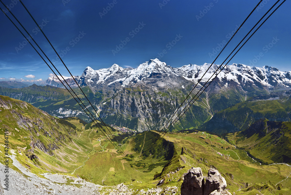 Eiger, Mönch & Jungfrau vom Schilthorn