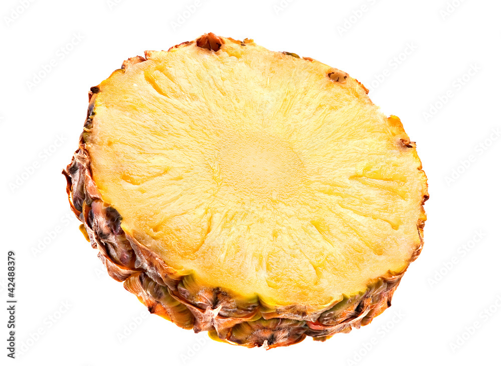 Pineapple fruit slice