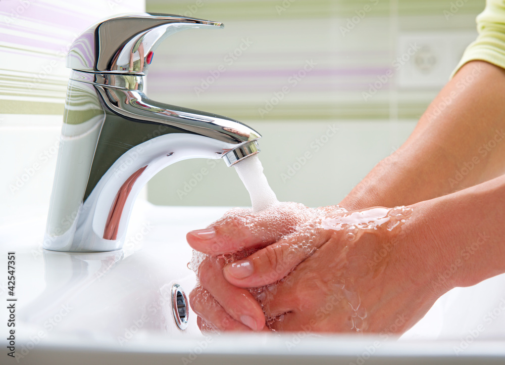 Washing Hands. Cleaning Hands. Hygiene