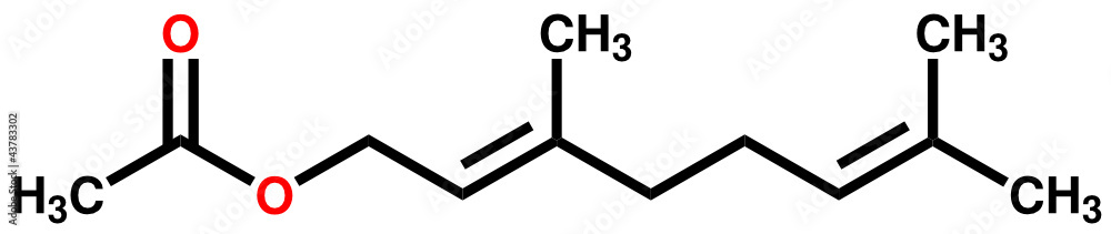 香兰基醋酸酯，一种具有水果玫瑰香气的化合物