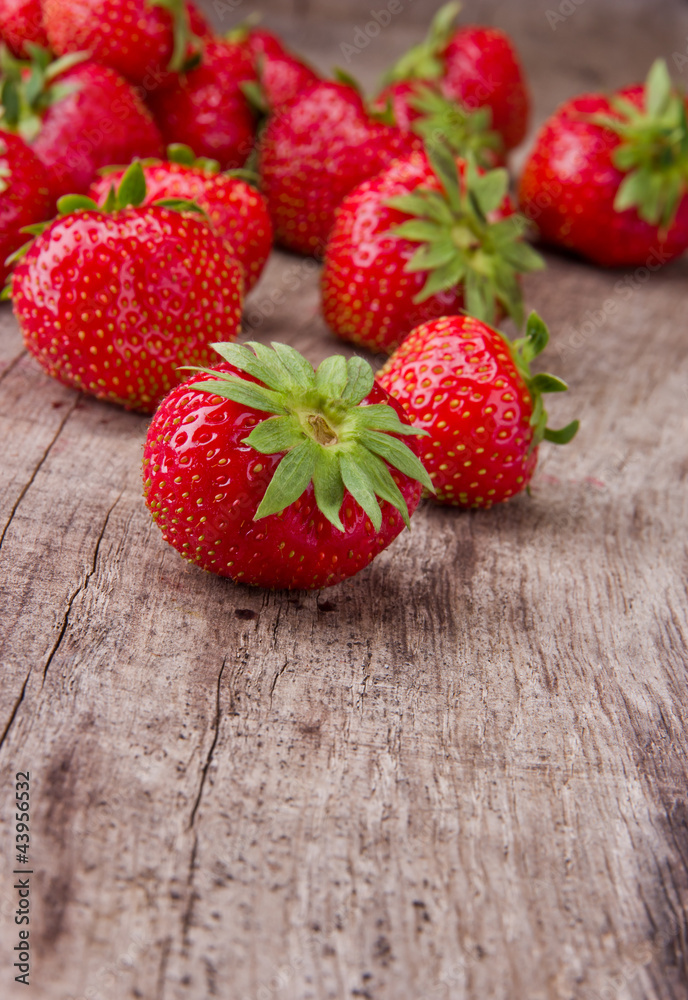 Fresh strawberries