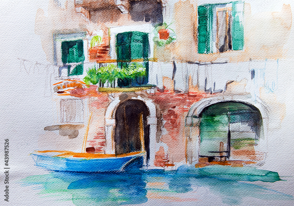 Venedig - Aquarell I