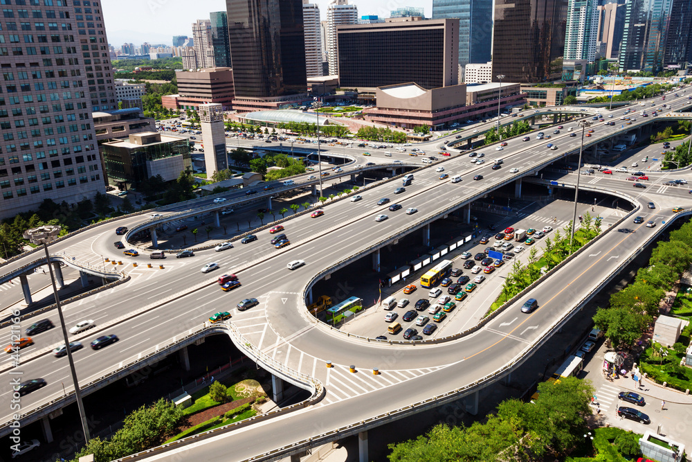 landscape of modern city ,beijing