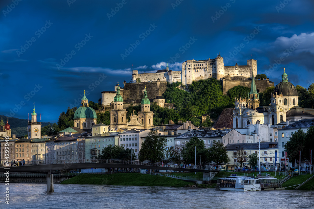 Wolken über Salzburg