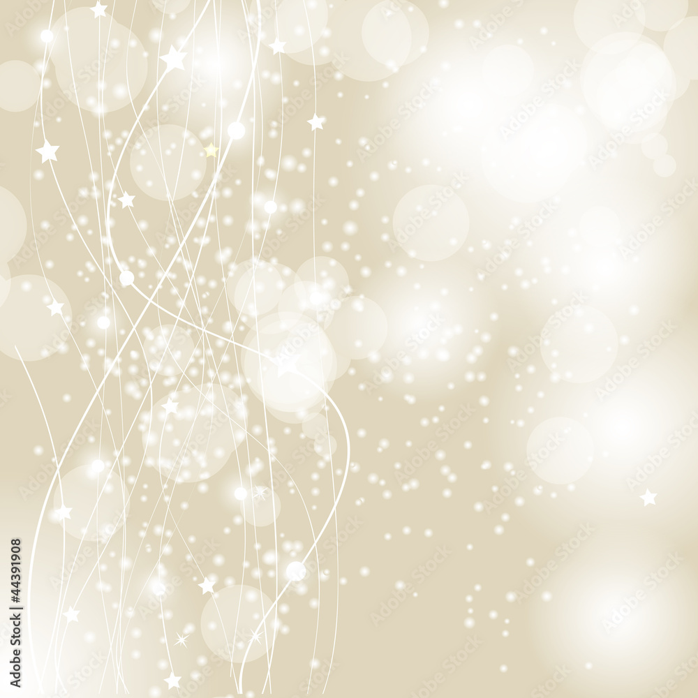 Abstract beauty Christmas and New Year background. Vector illust