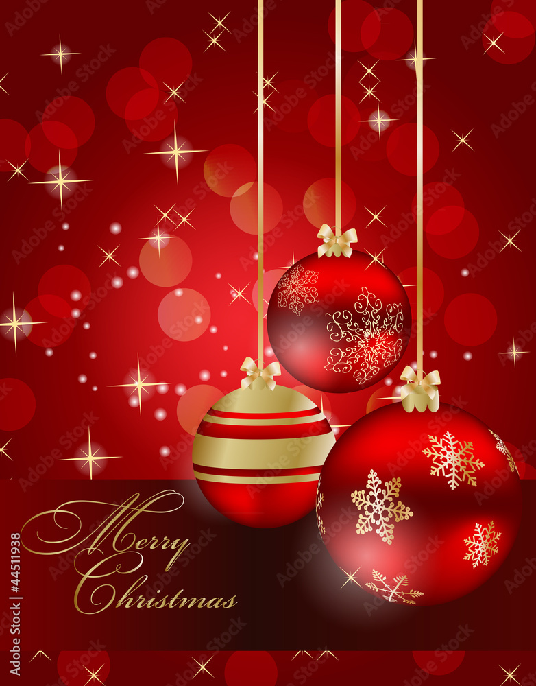 Abstract beauty Christmas and New Year background.