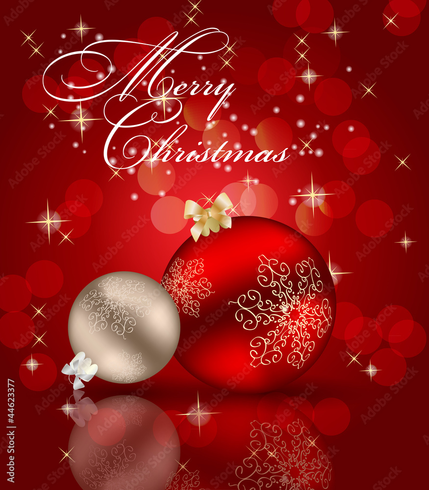 Abstract beauty Christmas and New Year background.