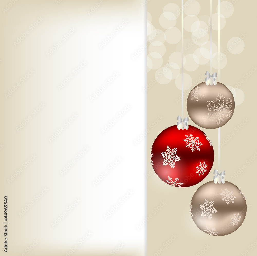 Abstract beauty Christmas and New Year background.