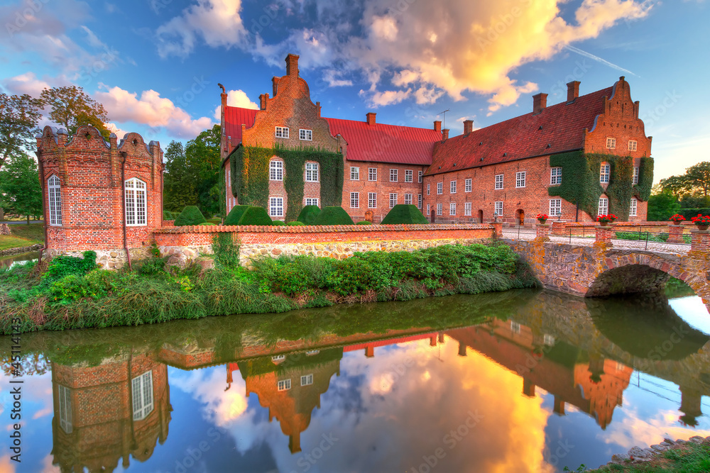 Renaissance Trolle-Ljungby Castle  in southern Sweden