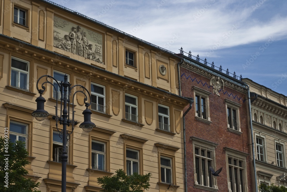 Historic building on main square