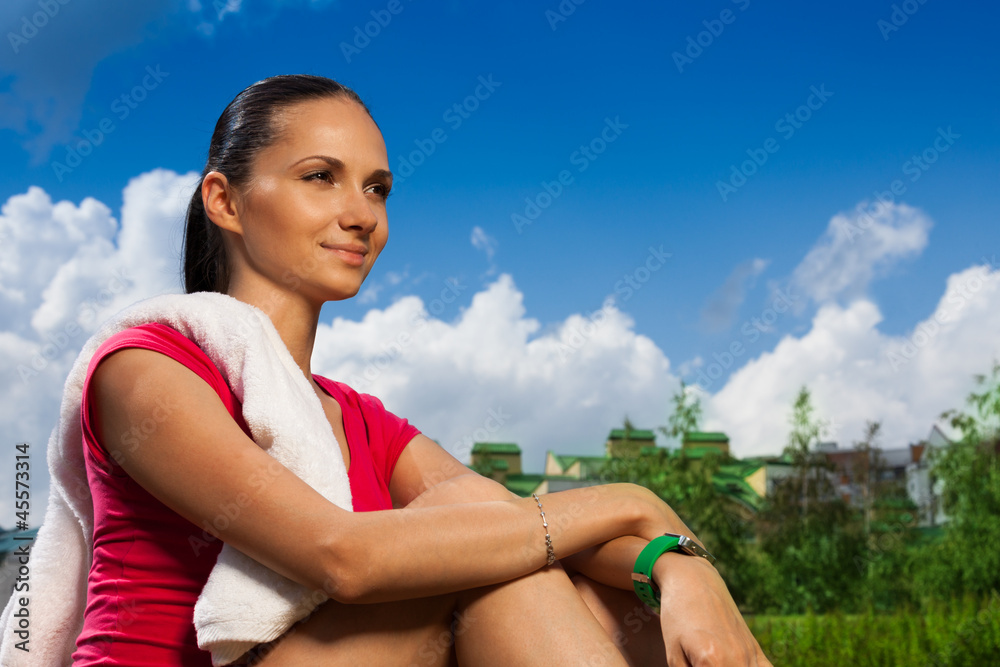 Having break during jogging