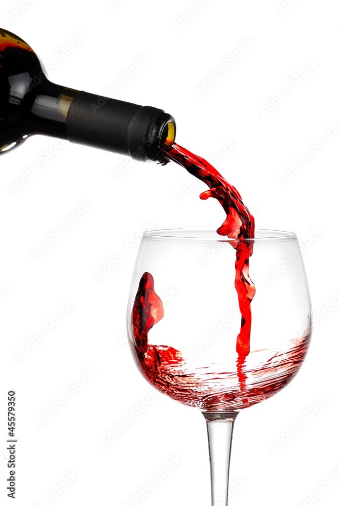 Pouring wine