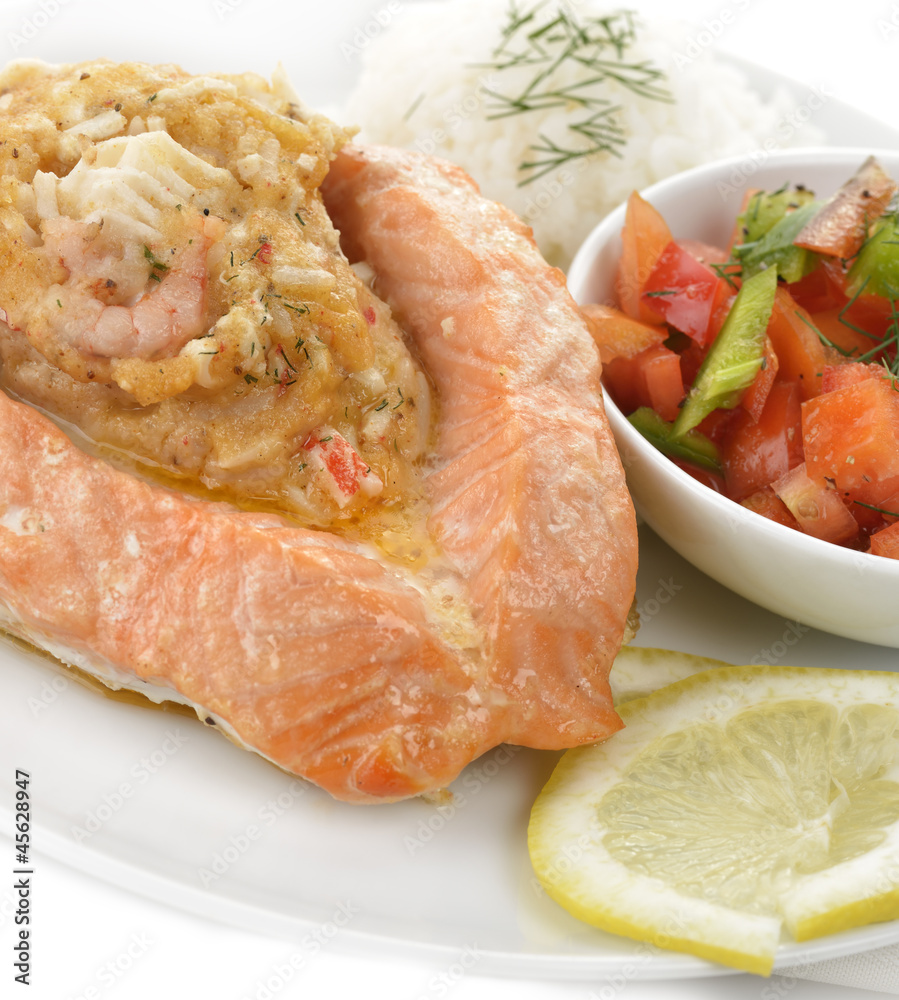 Stuffed Salmon