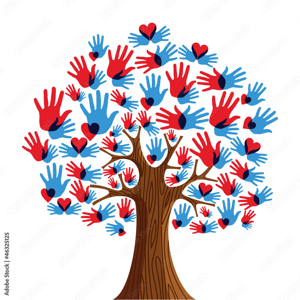 Isolated Diversity Tree hands