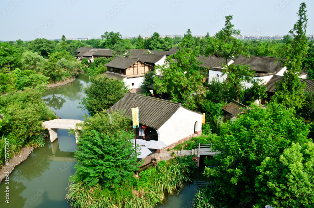 Hangzhou scenery in XiXi Wetland.