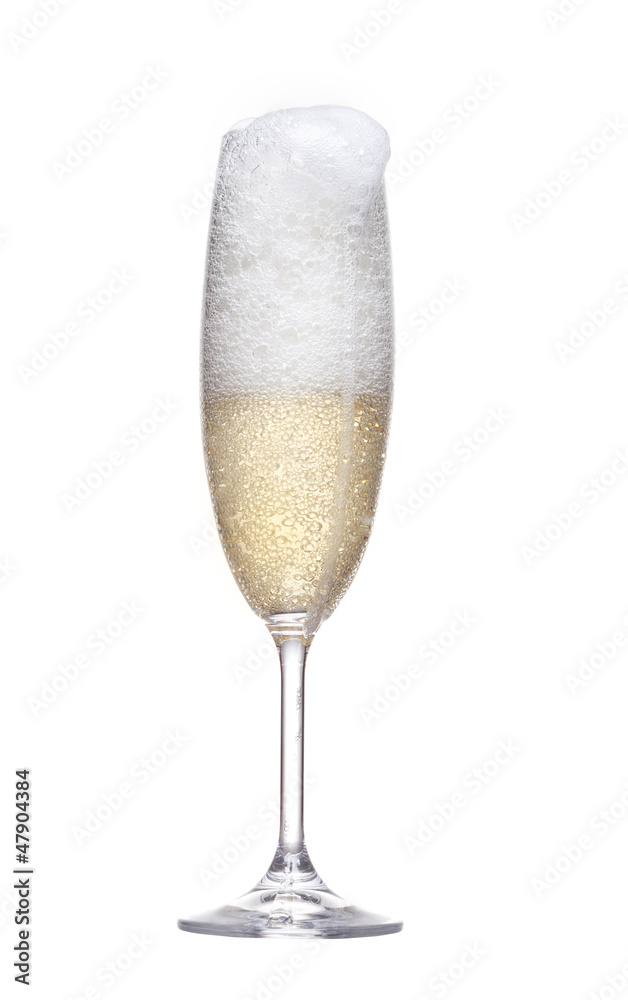 glass of champagne