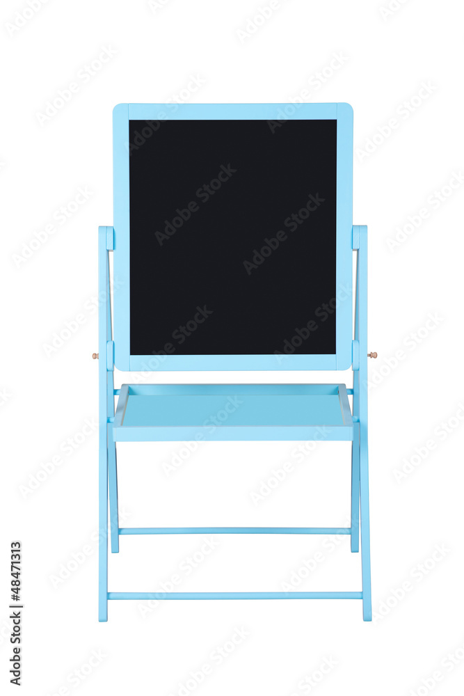 easel isolated with white background