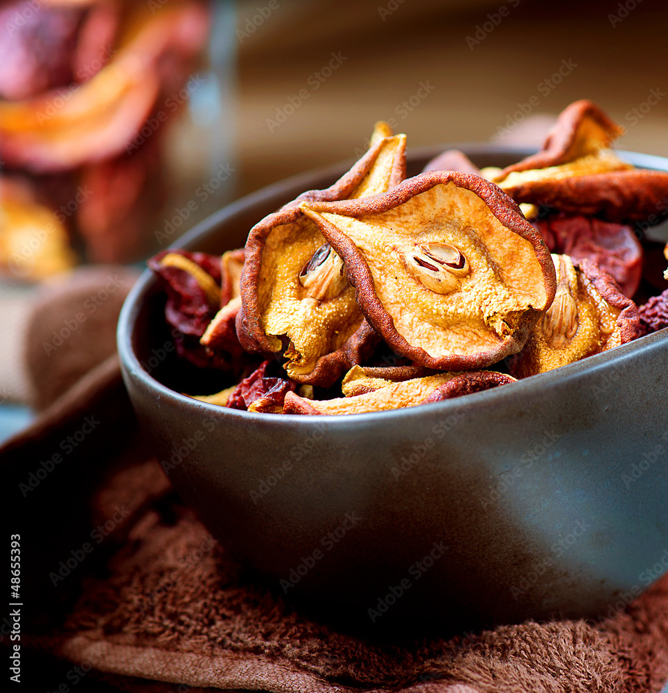 Dried Fruits. Dry Pear Fruit