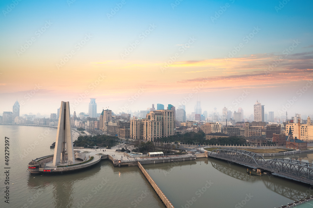 shanghai at dawn