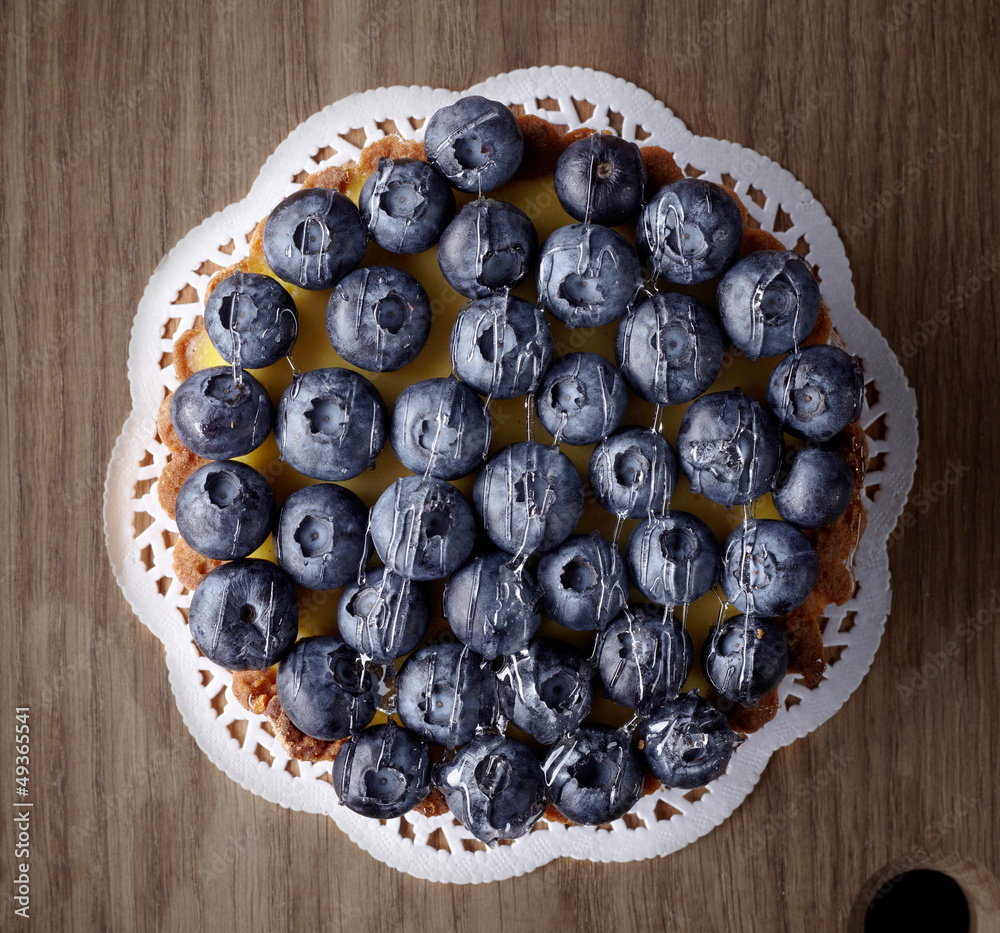 blueberry cake