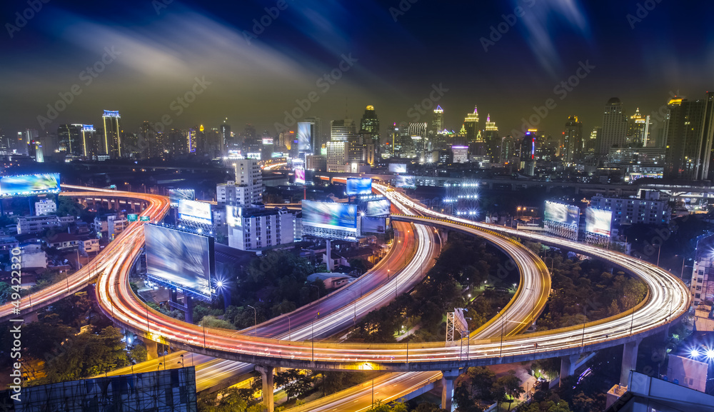 Bangkok city night