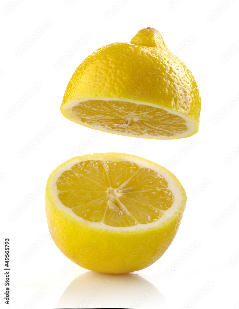 fresh half lemon