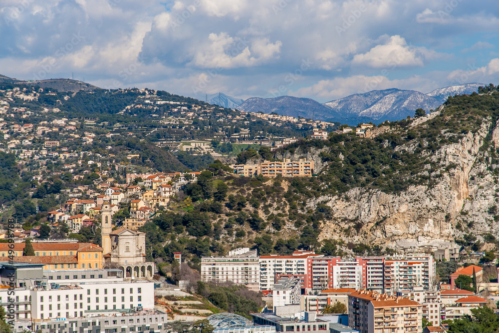 Ligurian Alps in Nice, Côte dAzur -  France