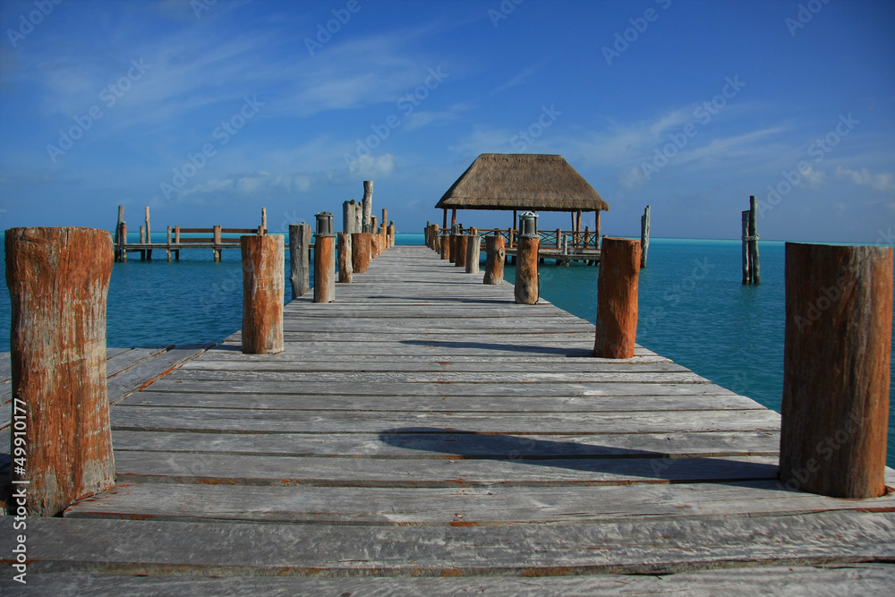 Caribbean dock