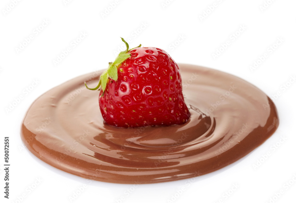 strawberry and chocolate