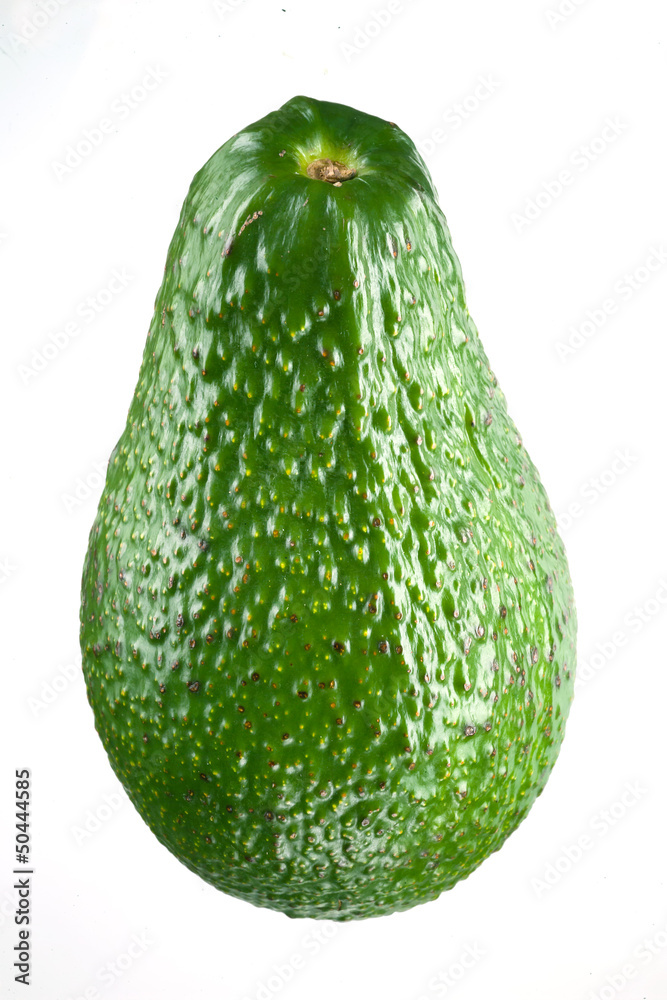 Avocado isolated on white