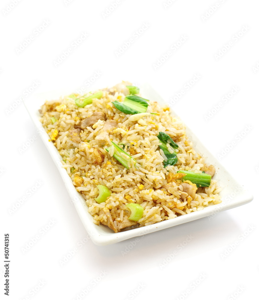 fried rice an excellent side order with chinese food