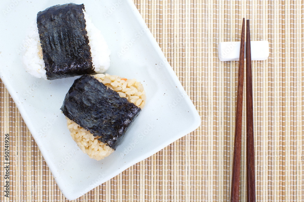 日本料理，饭团洋葱