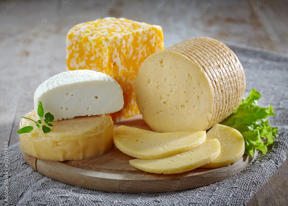 various types of cheese