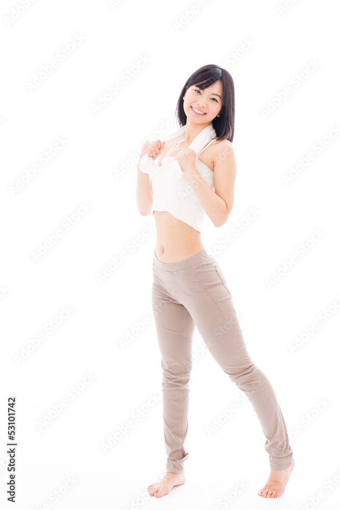 attractive asian woman beauty image