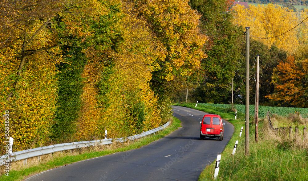 Auf der Landstrasse