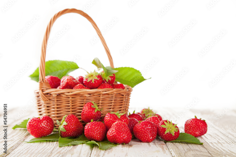 Fresh strawberries